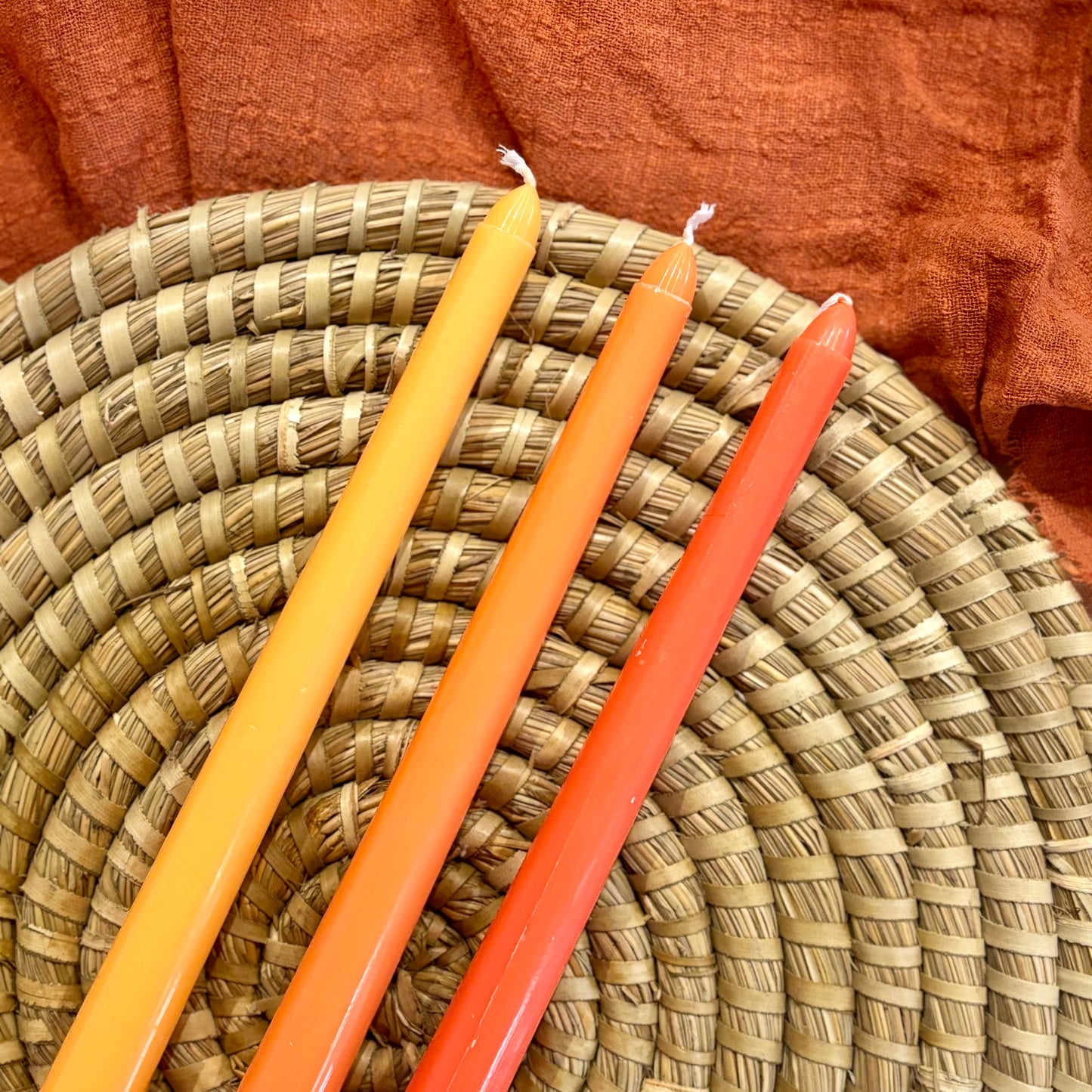 Shades of Orange Candlesticks