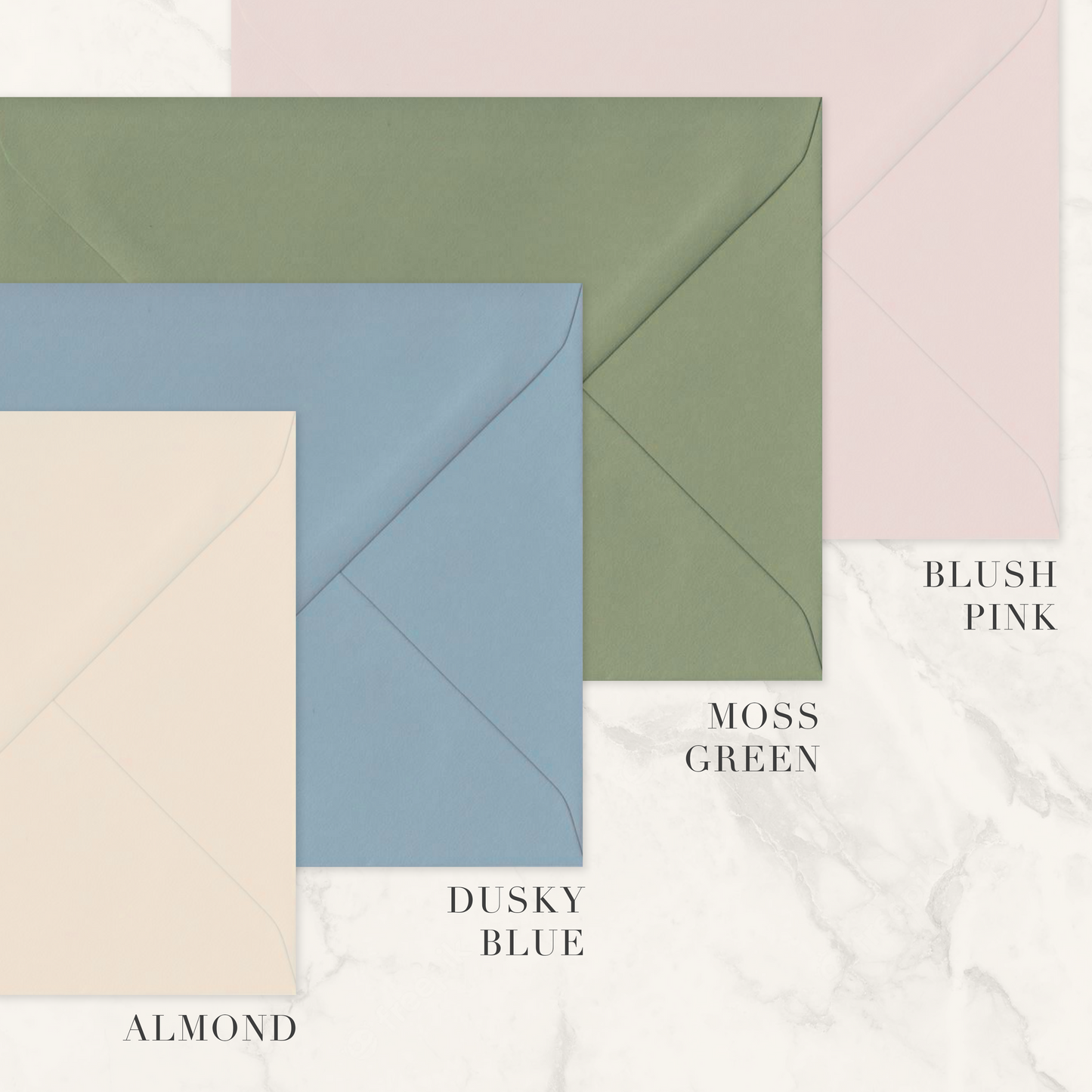 The Winnie - Wild flower Save the date & Envelope