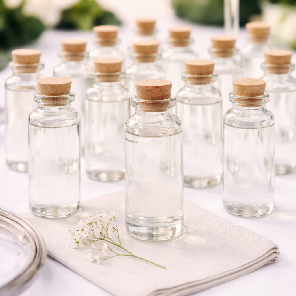 12ml Wedding Favour Bottles Mini Glass Bottle with Cork Wedding favors Wedding favours Shot Bottles Take a shot Empty Bottles