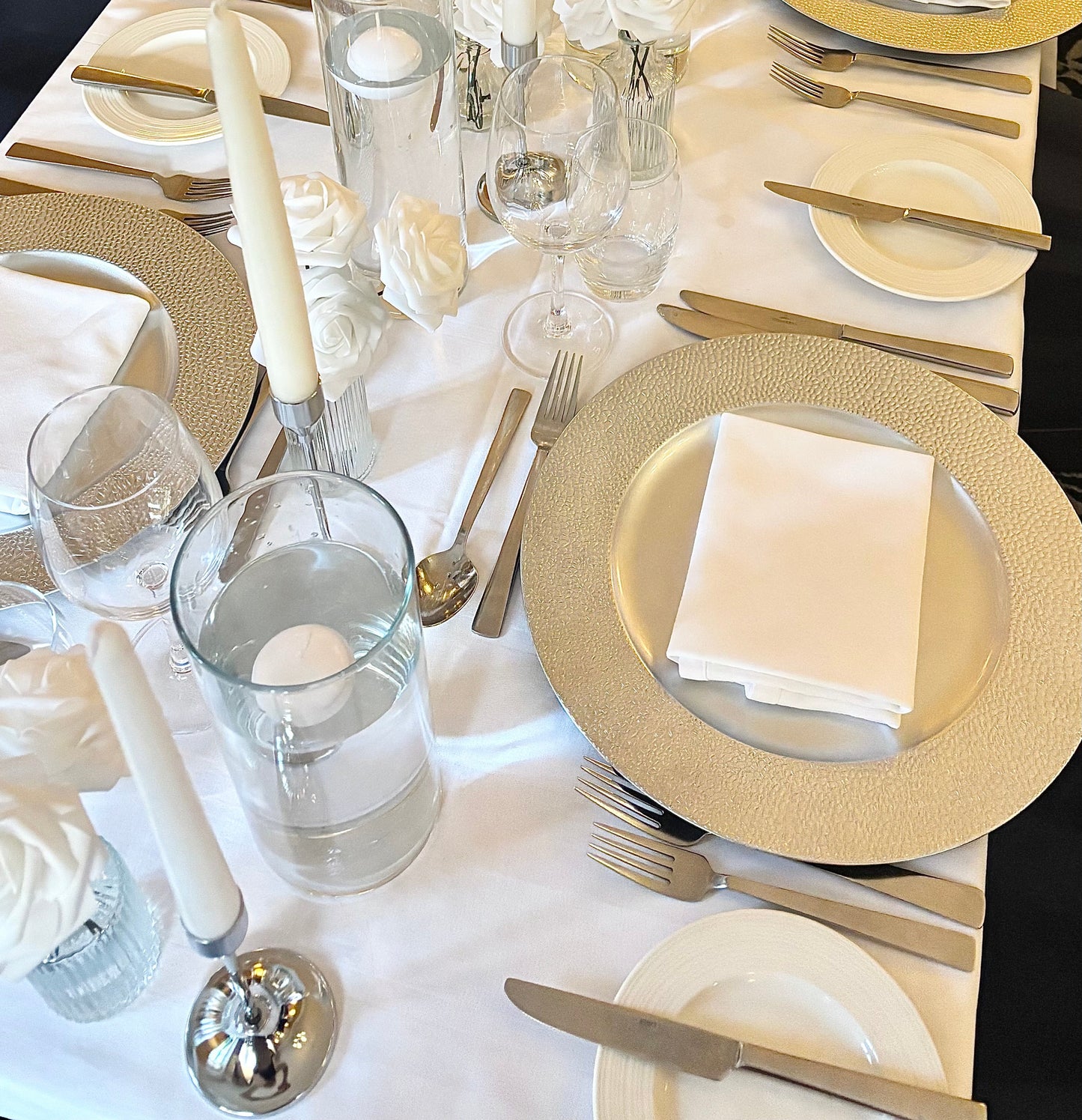 Silver Charger Plates