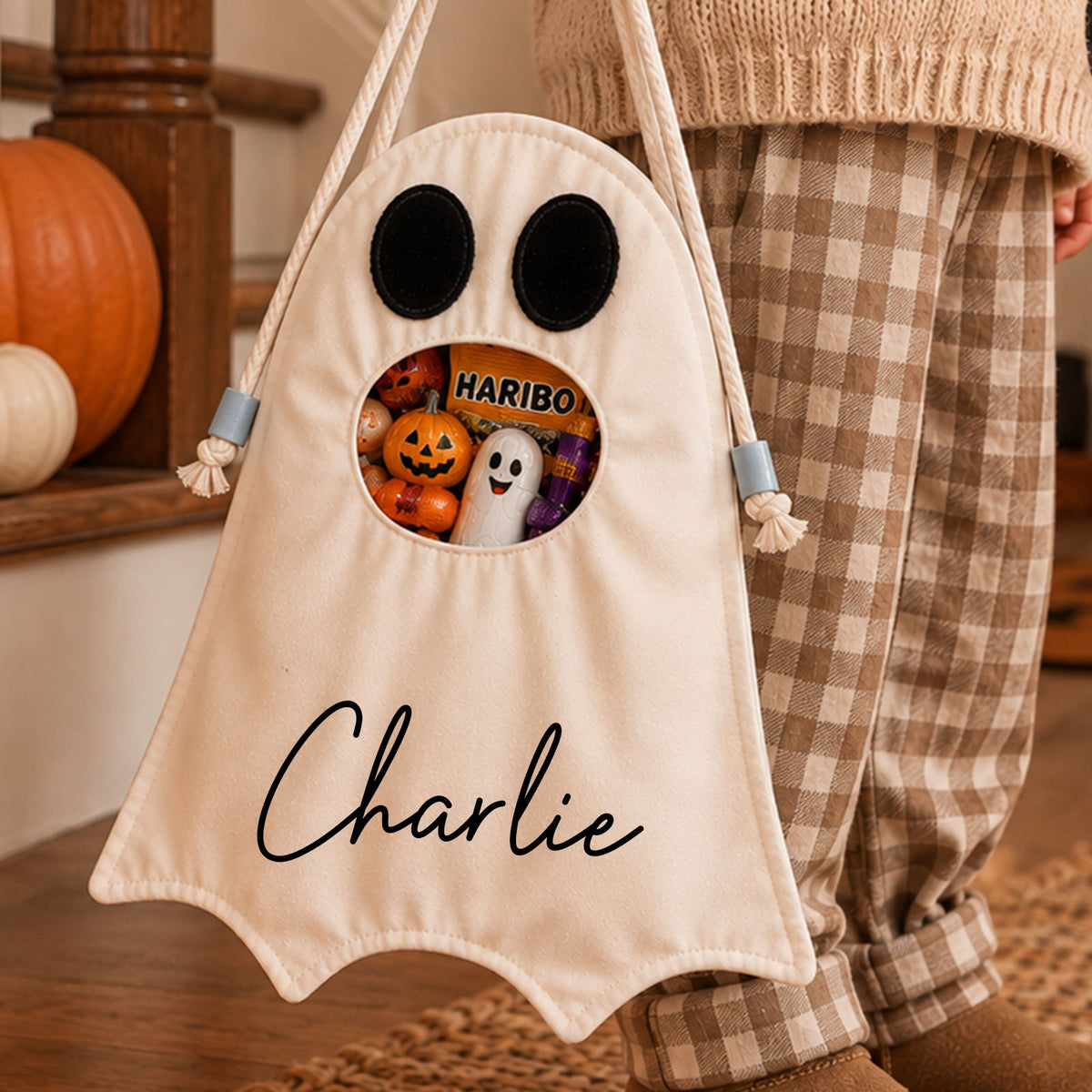 Personalised Trick or Treat Bag For Kids Personalised Halloween Trick or Treat Bag Halloween Custom Name Sweet Bag First Halloween