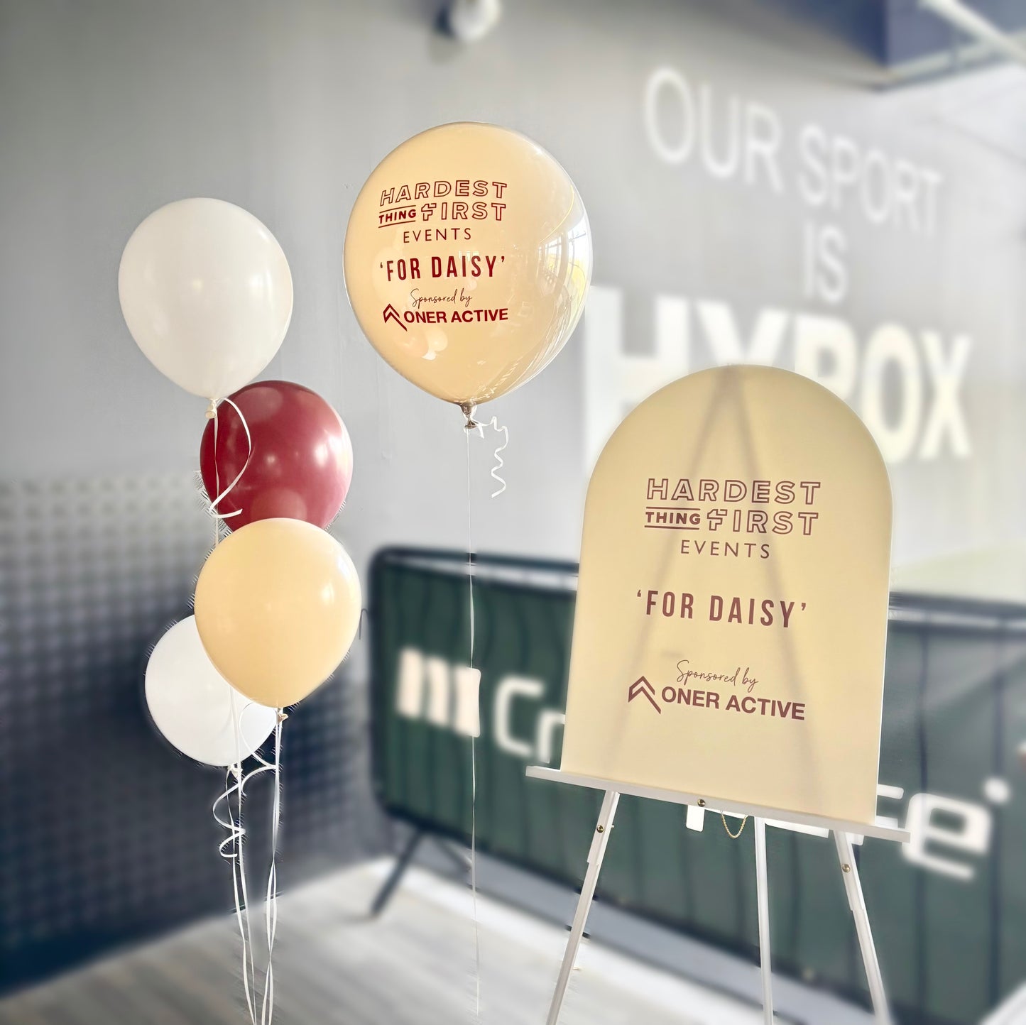 Acrylic Arched Welcome Sign