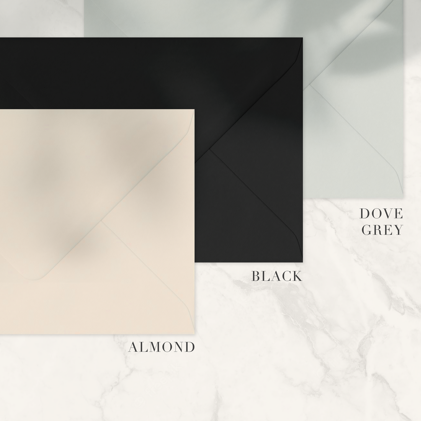 The Betsy - Luxury Raw Trim Bow Invitation & Envelope