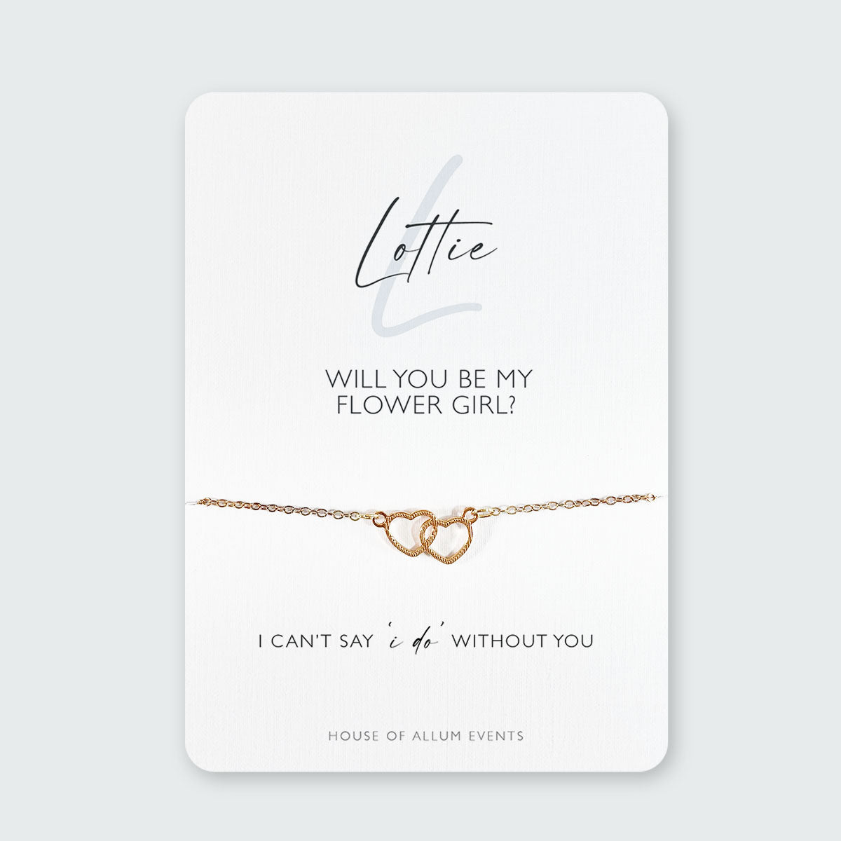 Bridesmaid Proposal Bracelet Personalised | Will You Be My Bridesmaid Gift | Personalised Gold Bridesmaid Jewellery | Blue