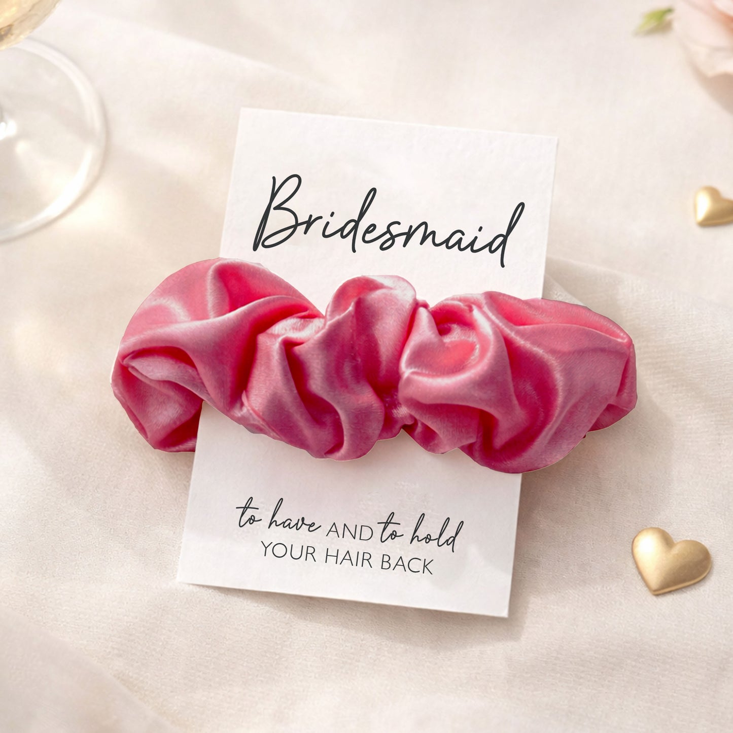 Pink Purple Mix Hen Party Hair Scrunchies