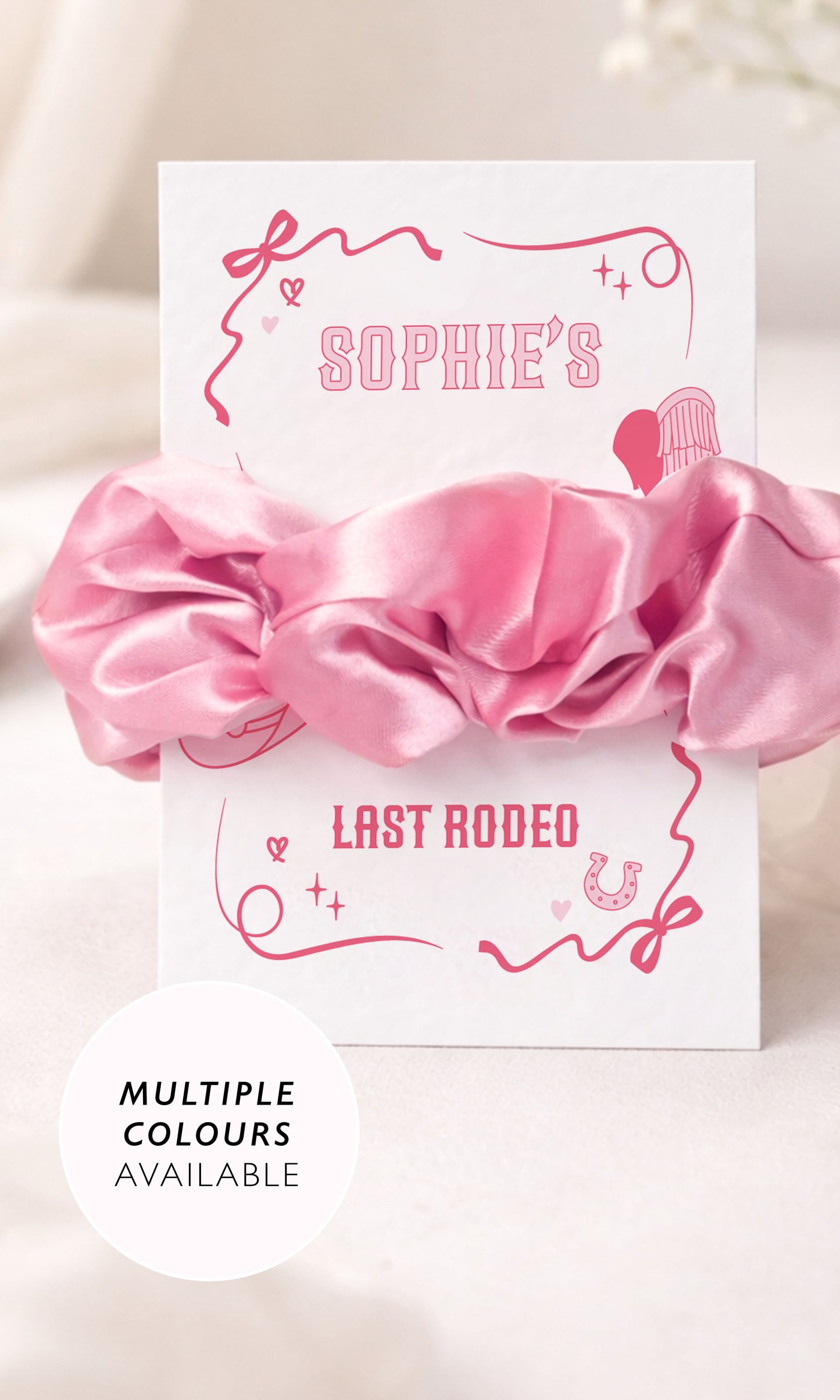 Last Rodeo Hen Party Favours Cowgirl Bride Squad Gifts Personalised Hen Party Bags Hen Do Personalised Hen Party Favours Hair Accessory
