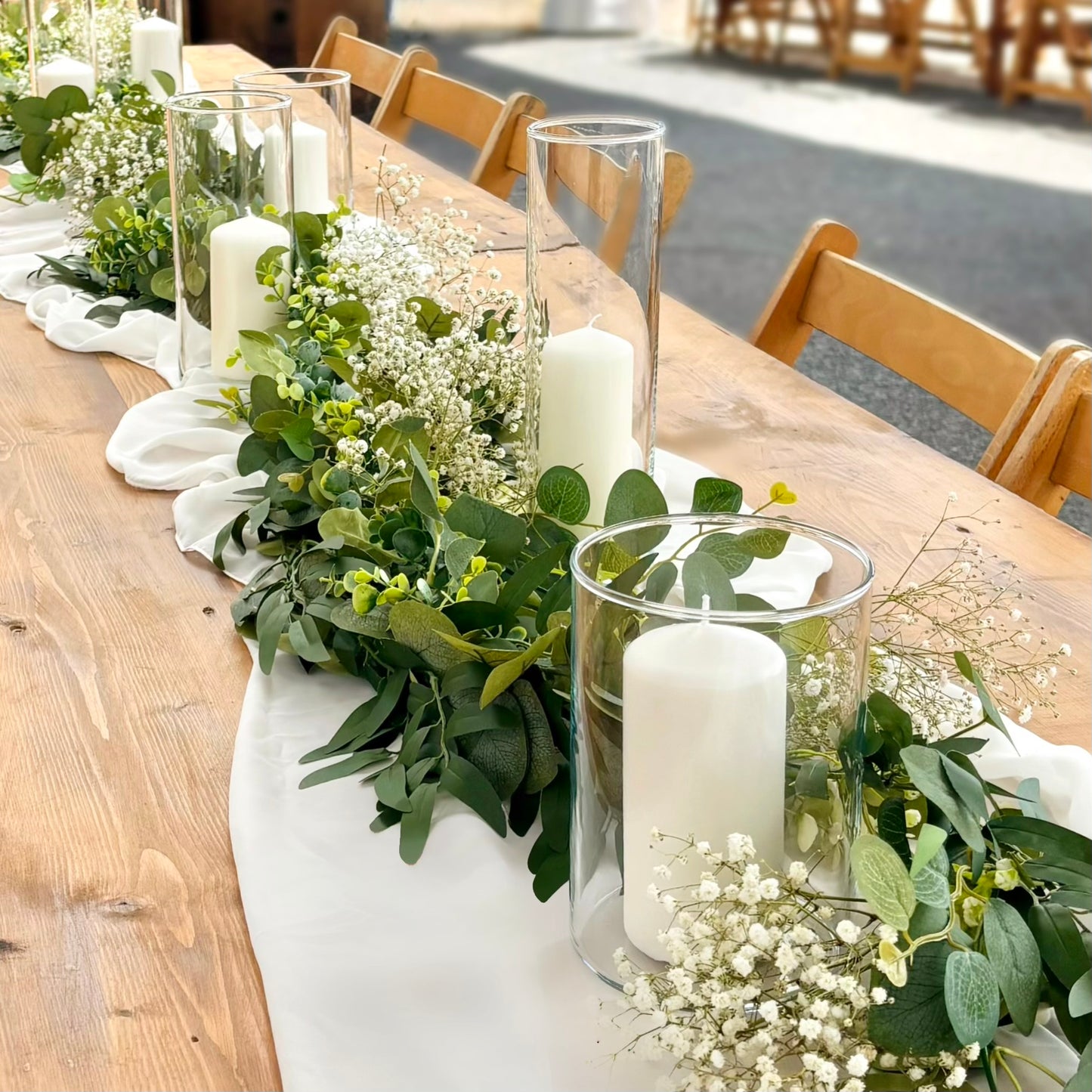 Glass Pillar or Floating Candle Holder