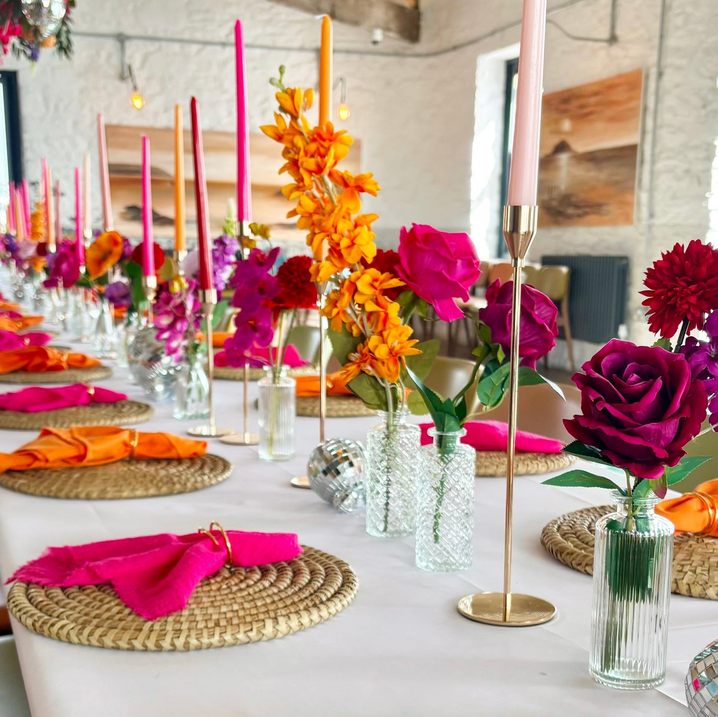 Gold Candle Stick Holder