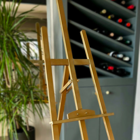 Gold Free Standing Easel