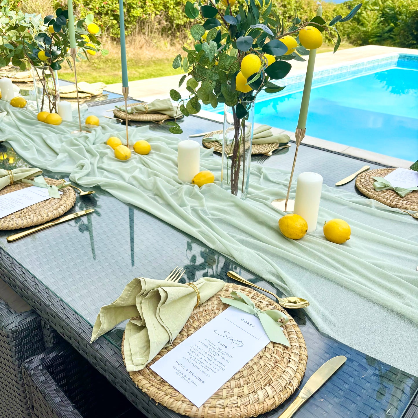 Gold Candle Stick Holder