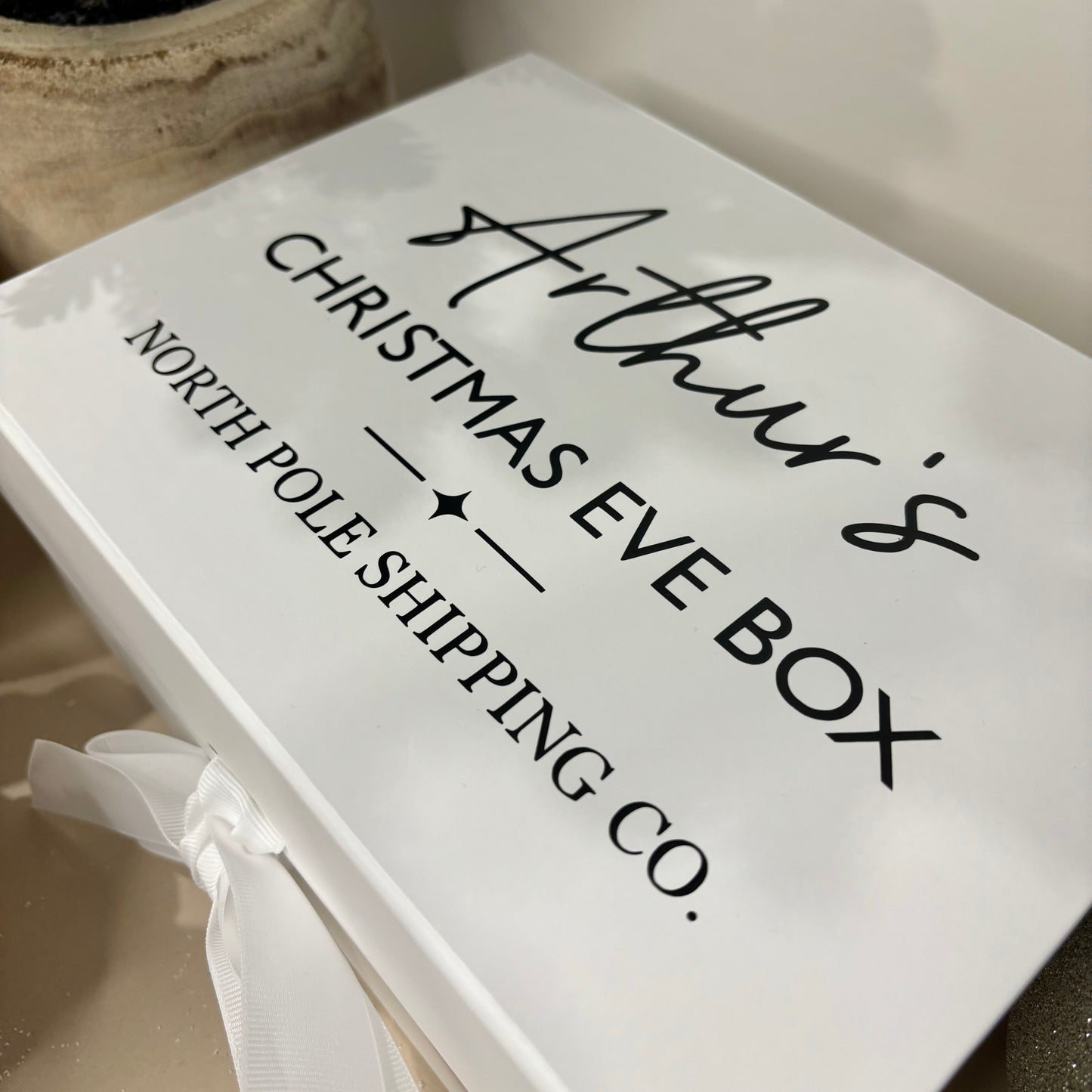 Personalised Christmas Eve Box - White