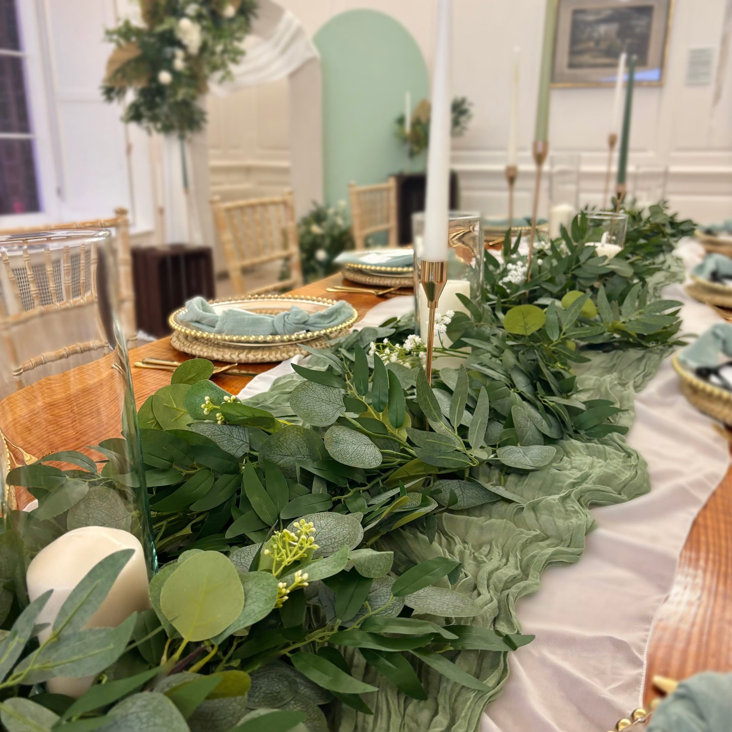 Gold Candle Stick Holder