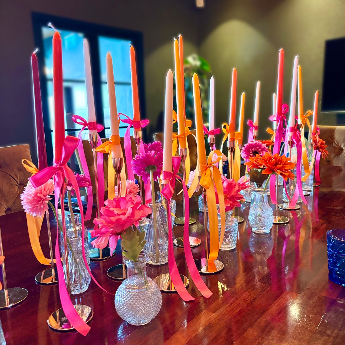 Gold Candle Stick Holder