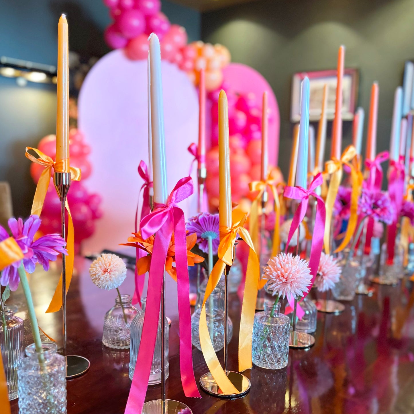 Gold Candle Stick Holder