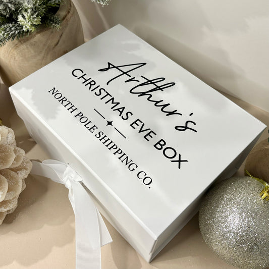 Personalised Christmas Eve Box - White