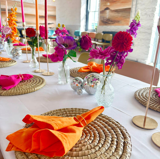 Bright Orange Napkin