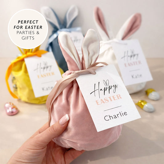Personalised Easter Money Gift Bag Children Easter Gift Small Easter Chocolate Gift Bag Easter Egg Hunt