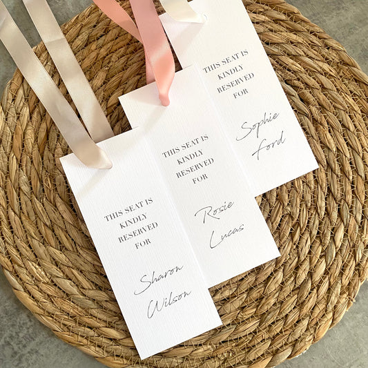 Table Plans & Signage – House of Allum Events