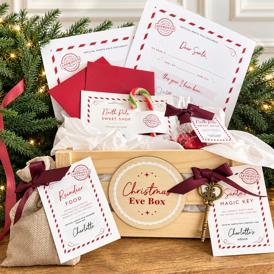 Personalised Filled Christmas Eve Box for Kids