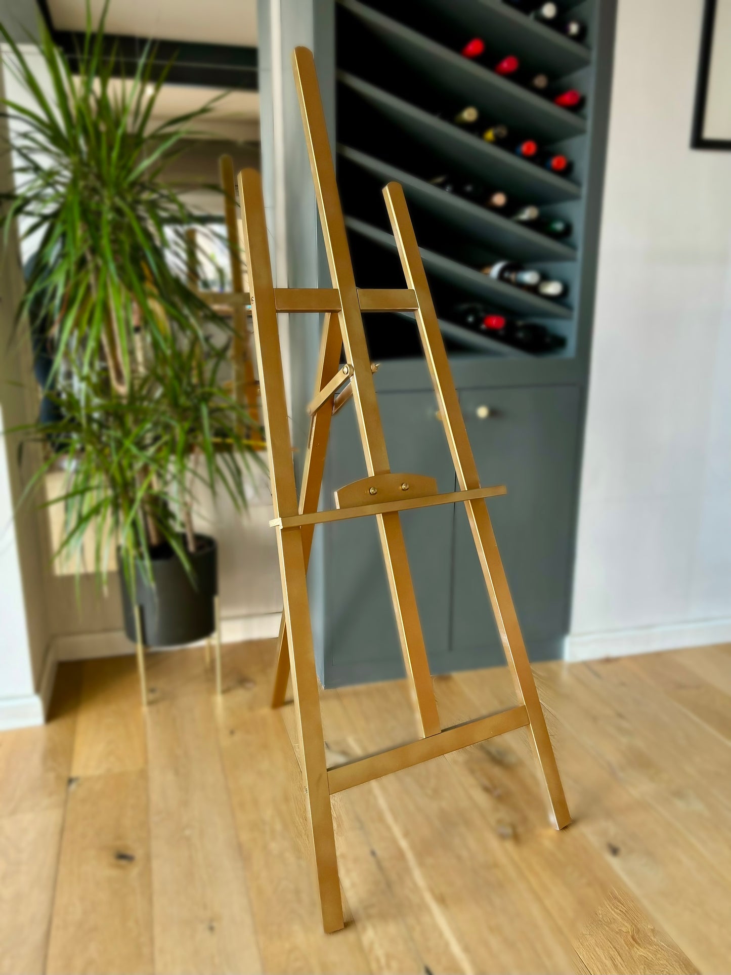 Gold Free Standing Easel