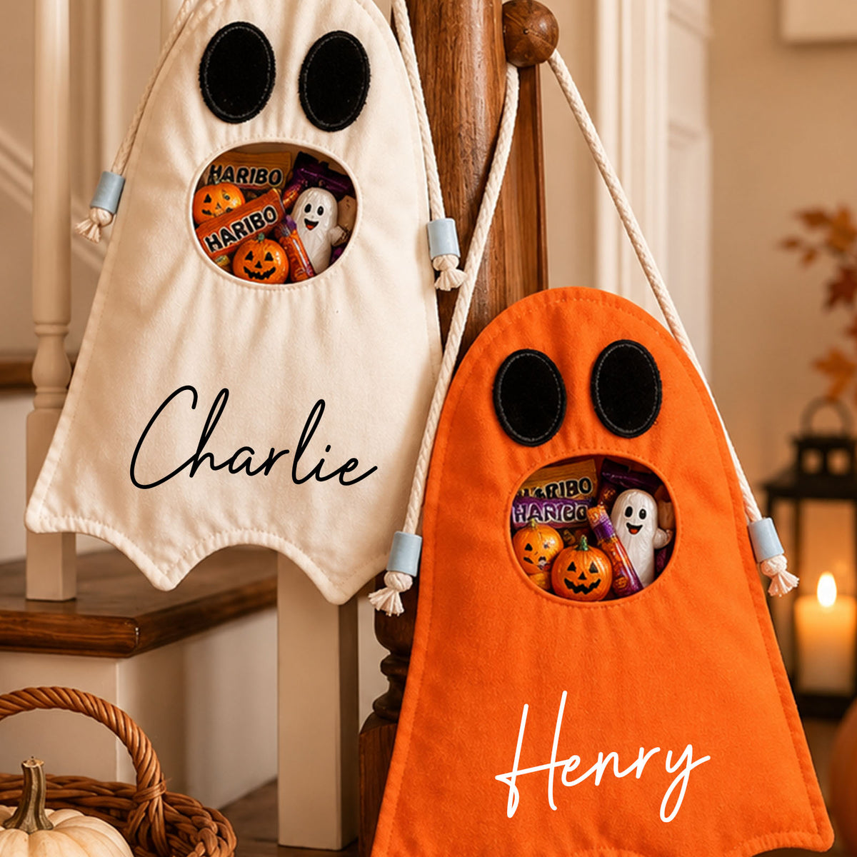 Personalised Trick or Treat Bag For Kids Personalised Halloween Trick or Treat Bag Halloween Custom Name Sweet Bag First Halloween
