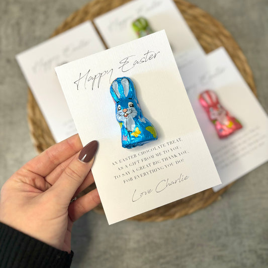 Personalised Easter Bunny Chocolate Gift