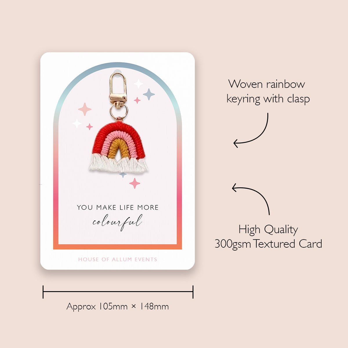 Thank you gift | Small thank you gift | Keyring | Teacher Appreciation Gift | Nursery Staff Thank You | Christmas Gift for Colleagues