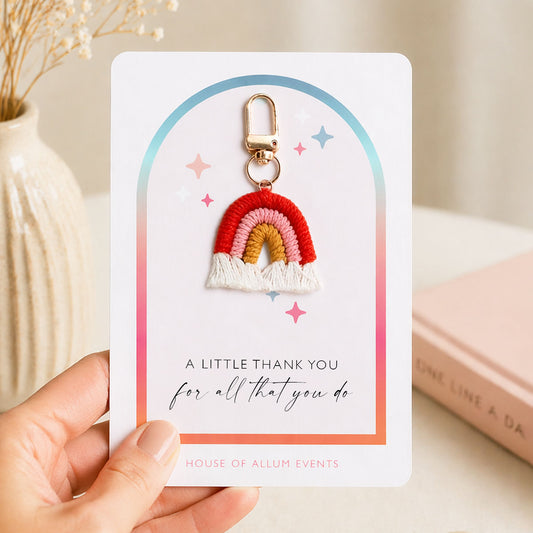 Thank You Teacher Gift Keyring Nursery Staff Thank You Keyring Small Thank You Gift Teacher Thank You Teacher Keyring Gift