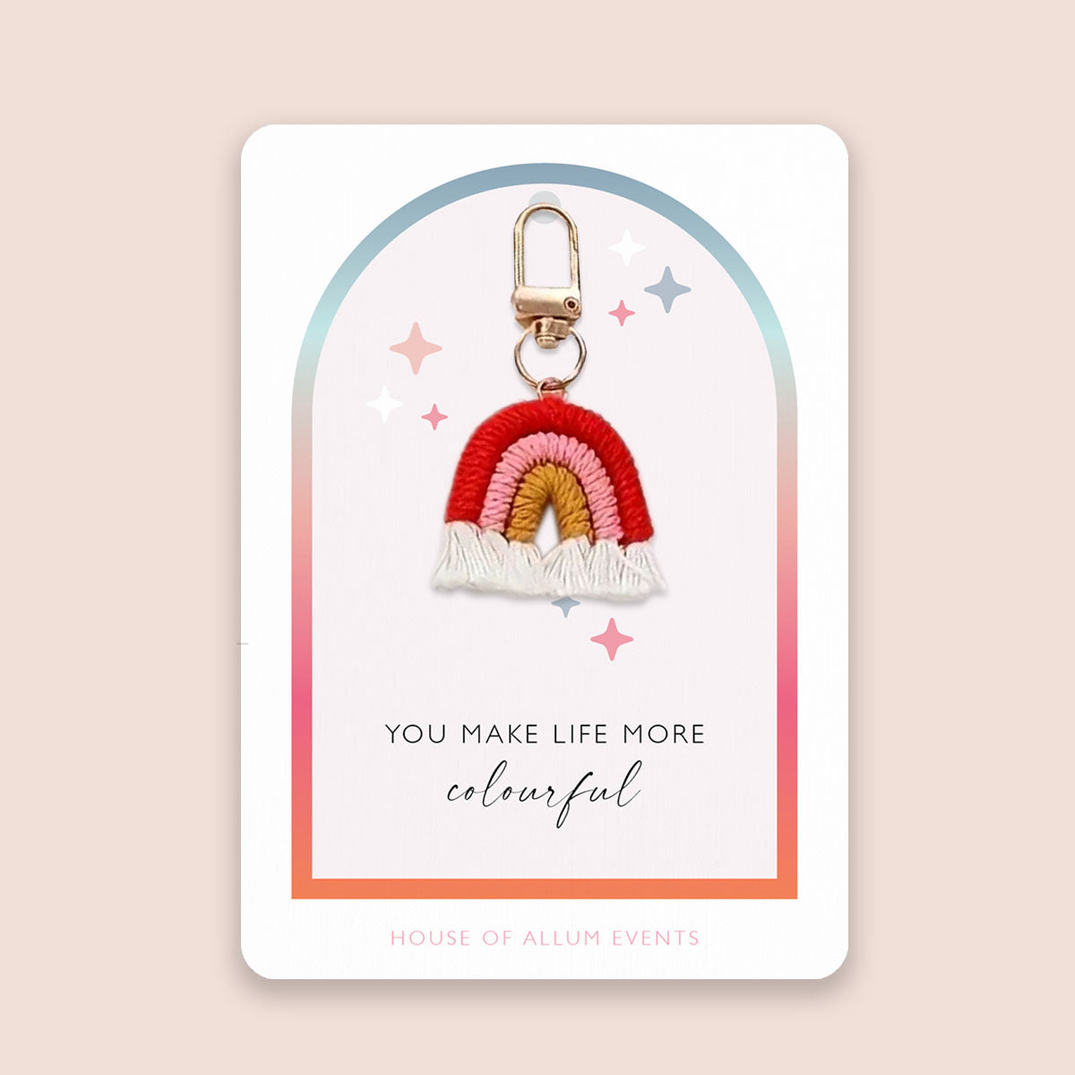 Thank you gift | Small thank you gift | Keyring | Teacher Appreciation Gift | Nursery Staff Thank You | Christmas Gift for Colleagues