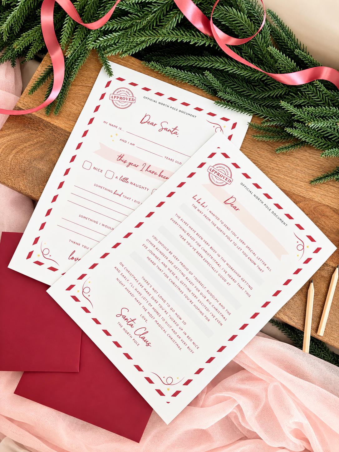 Personalised Letters To & From Santa