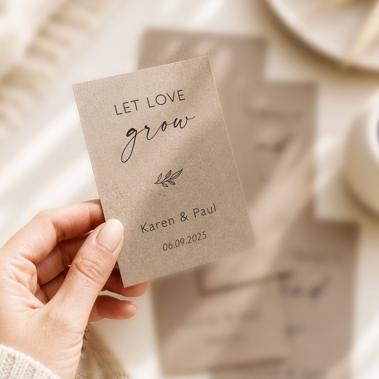 Wildflower Seed Wedding Favours Let Love Grow Eco Friendly Wedding Favour Wildflower Seed Packets Rustic Wedding Wedding Favour Seeds