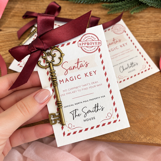Personalised Santa Magic Key