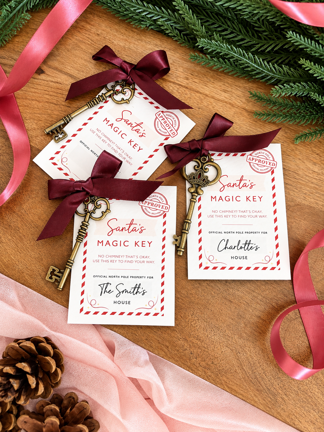 Personalised Santa Magic Key