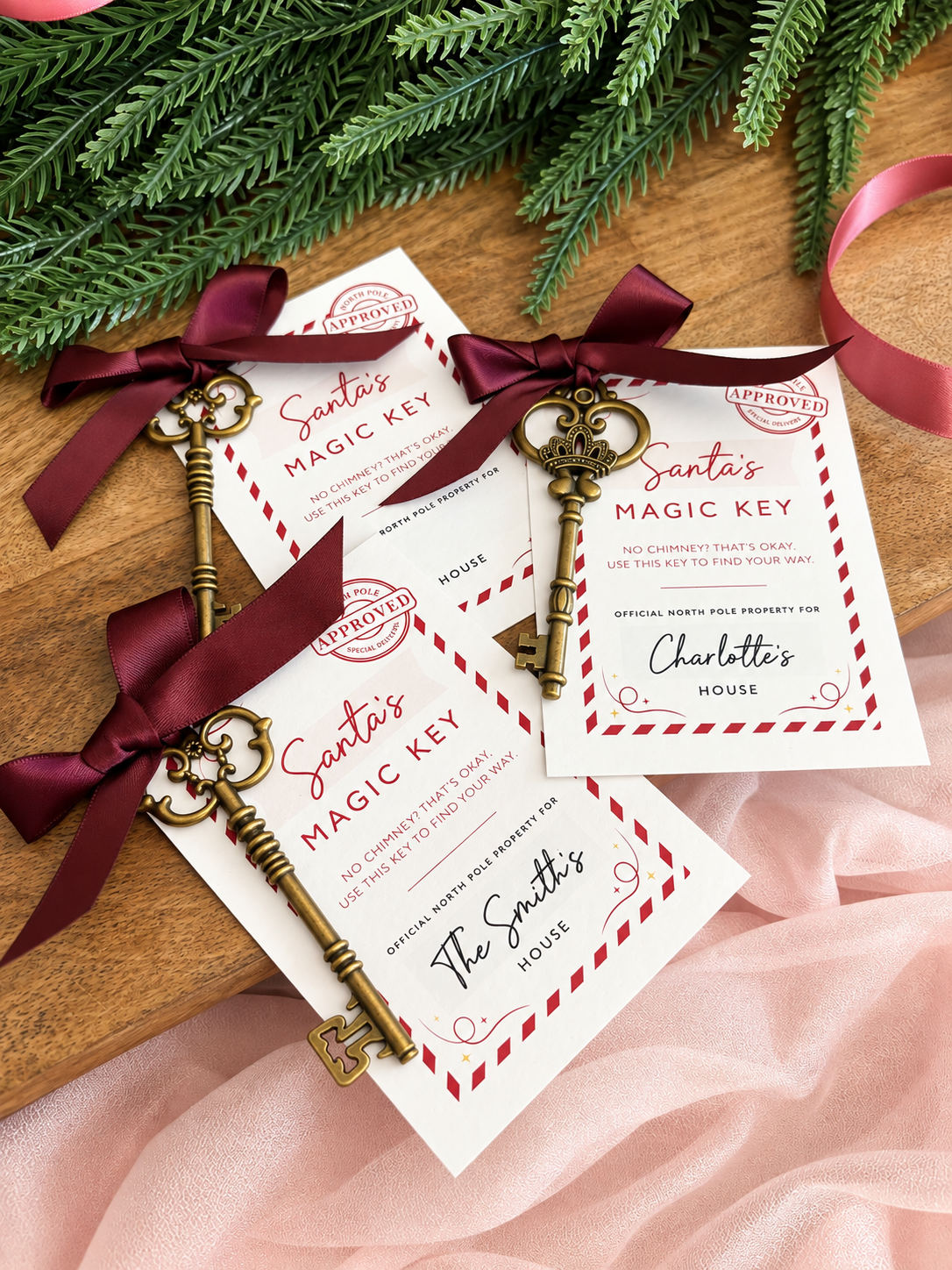 Personalised Santa Magic Key