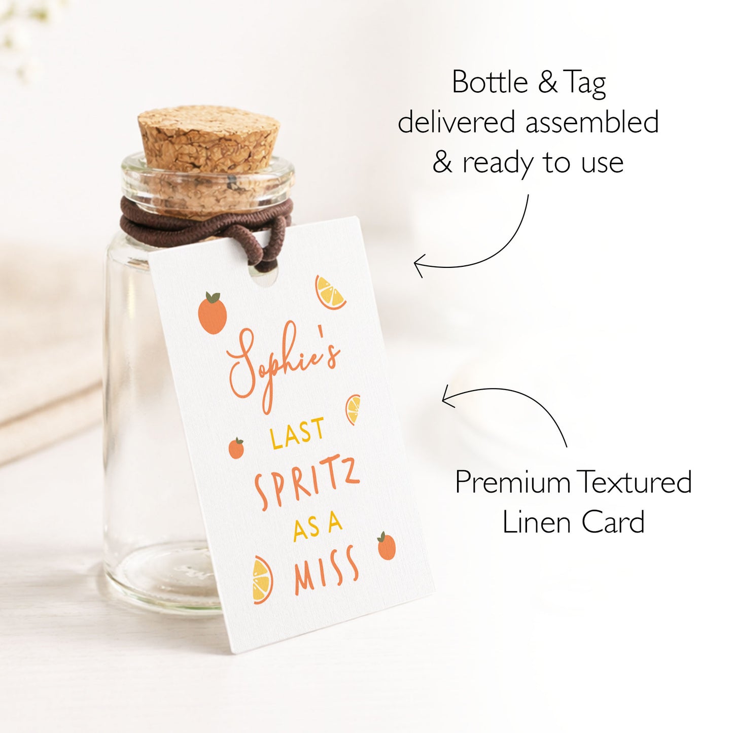 Hen Party Shot Bottles For Hen Do Favours Last Spritz As A Miss Glass Bottle Love At First Spritz Hen Party Favours Shot Bottles For Party