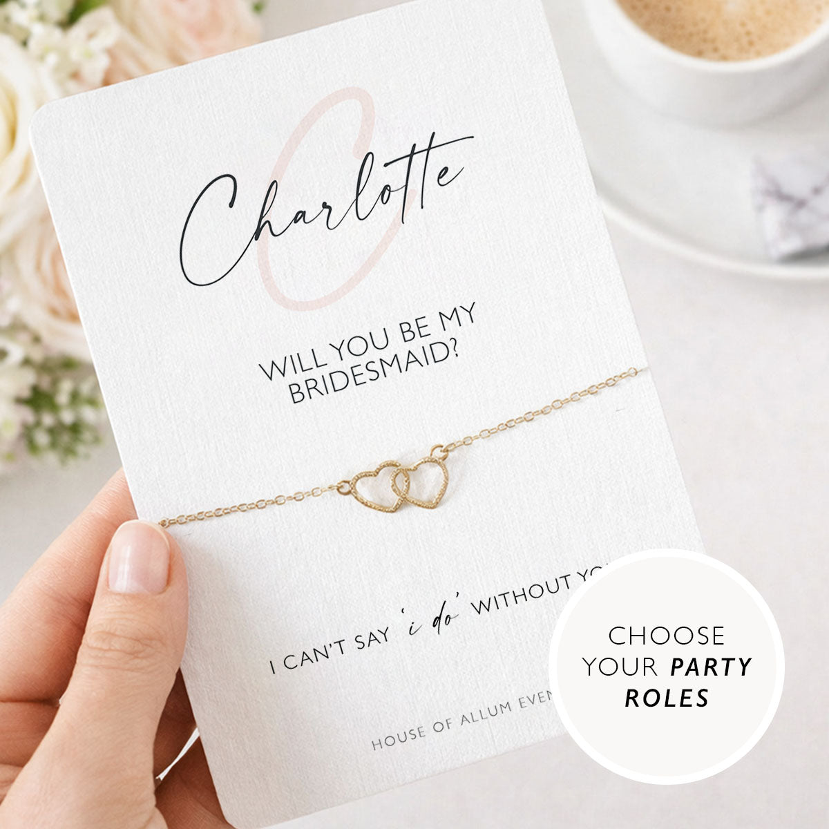 Personalised Bridesmaid Proposal Gift Will You be My Bridesmaid Gift Bag Maid Of Honour For Bridal Party Bridesmaid Card Bridesmaid Bracelet