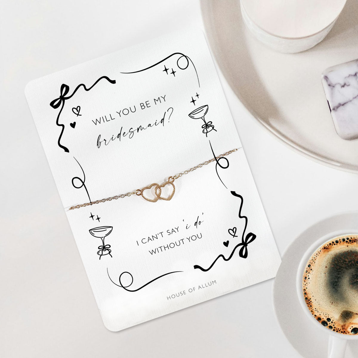 Proposal Bridesmaid Gift Pearls & Prosecco Will You be My Bridesmaid Gift Bag Maid Of Honour Bridesmaid Card Bridesmaid Bracelet
