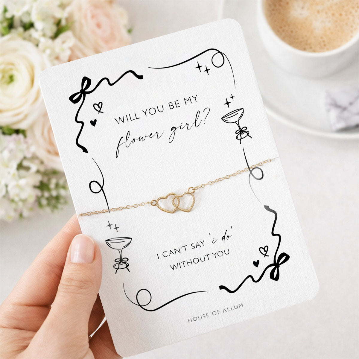 Proposal Bridesmaid Gift Pearls & Prosecco Will You be My Bridesmaid Gift Bag Maid Of Honour Bridesmaid Card Bridesmaid Bracelet