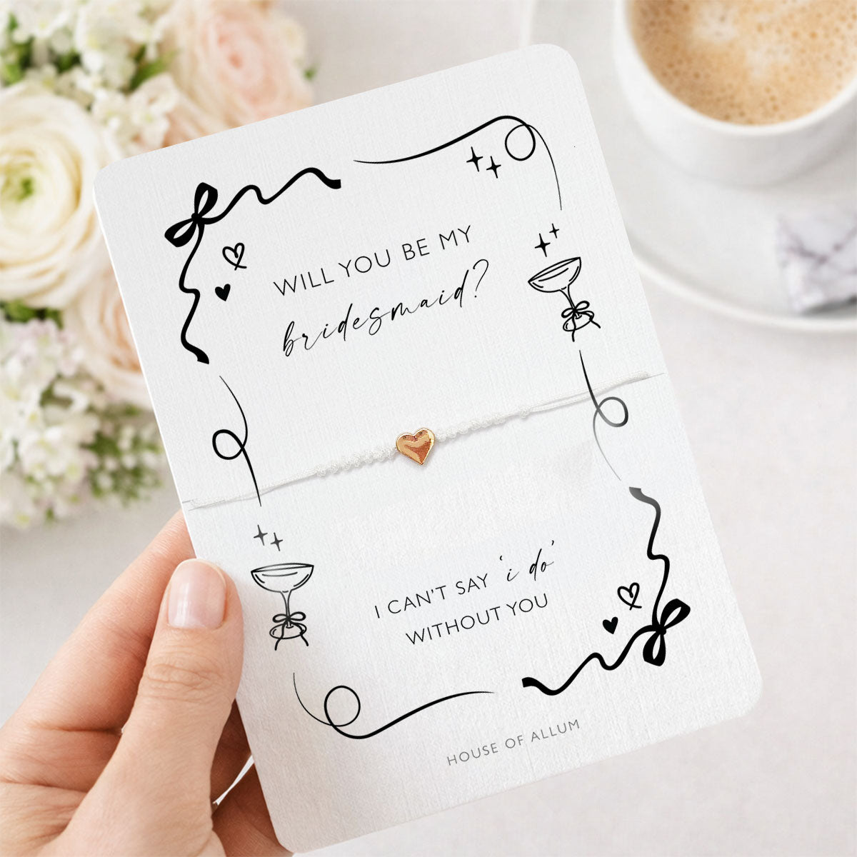 Proposal Bridesmaid Gift Pearls & Prosecco Will You be My Bridesmaid Gift Bag Maid Of Honour Bridesmaid Card Bridesmaid Bracelet