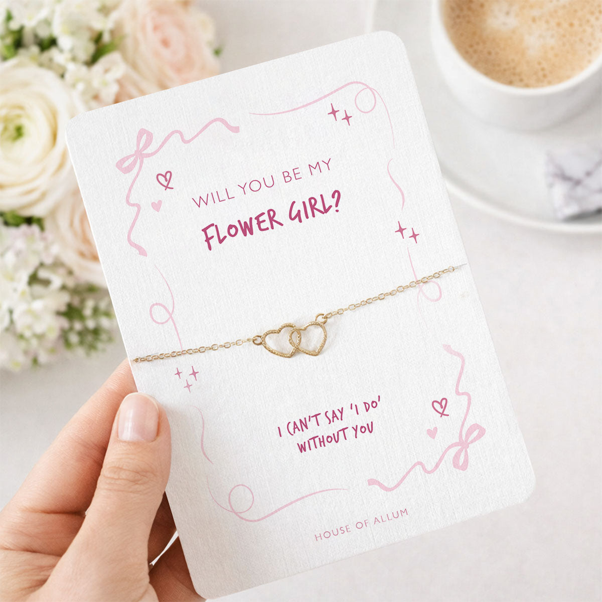 Bridesmaid Proposal Gift Pink Bow Will You be My Bridesmaid Gift Bag Maid Of Honour For Bridal Party Bridesmaid Card Bridesmaid Bracelet