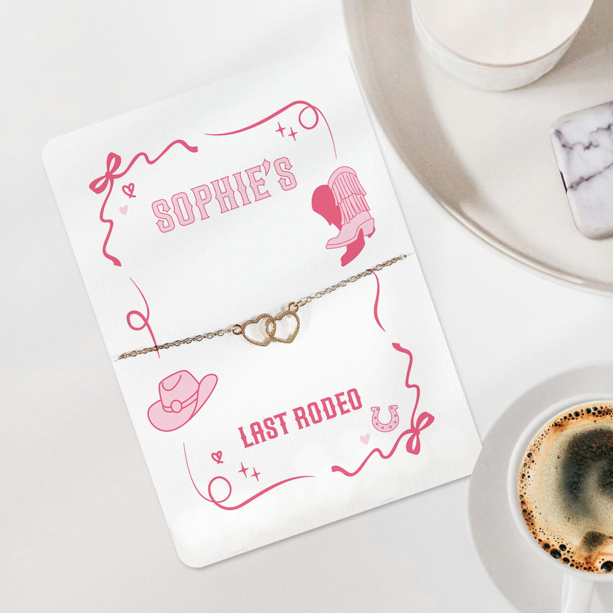 Last Rodeo Hen Party Bracelet Favour Personalised Hen Party Favour Cowgirl Themed Hen Do Bracelet Hen Party Bag Fillers
