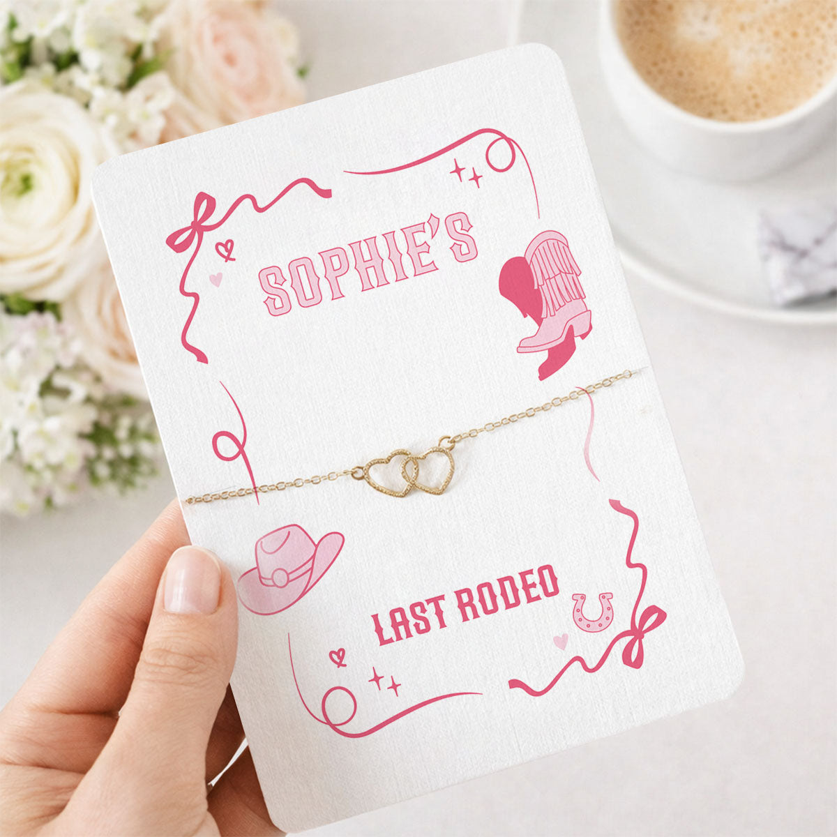 Last Rodeo Hen Party Bracelet Favour Personalised Hen Party Favour Cowgirl Themed Hen Do Bracelet Hen Party Bag Fillers