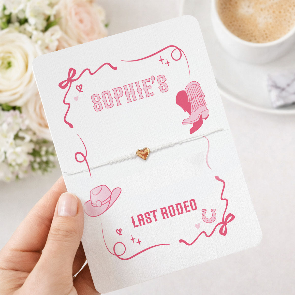 Last Rodeo Hen Party Bracelet Favour Personalised Hen Party Favour Cowgirl Themed Hen Do Bracelet Hen Party Bag Fillers