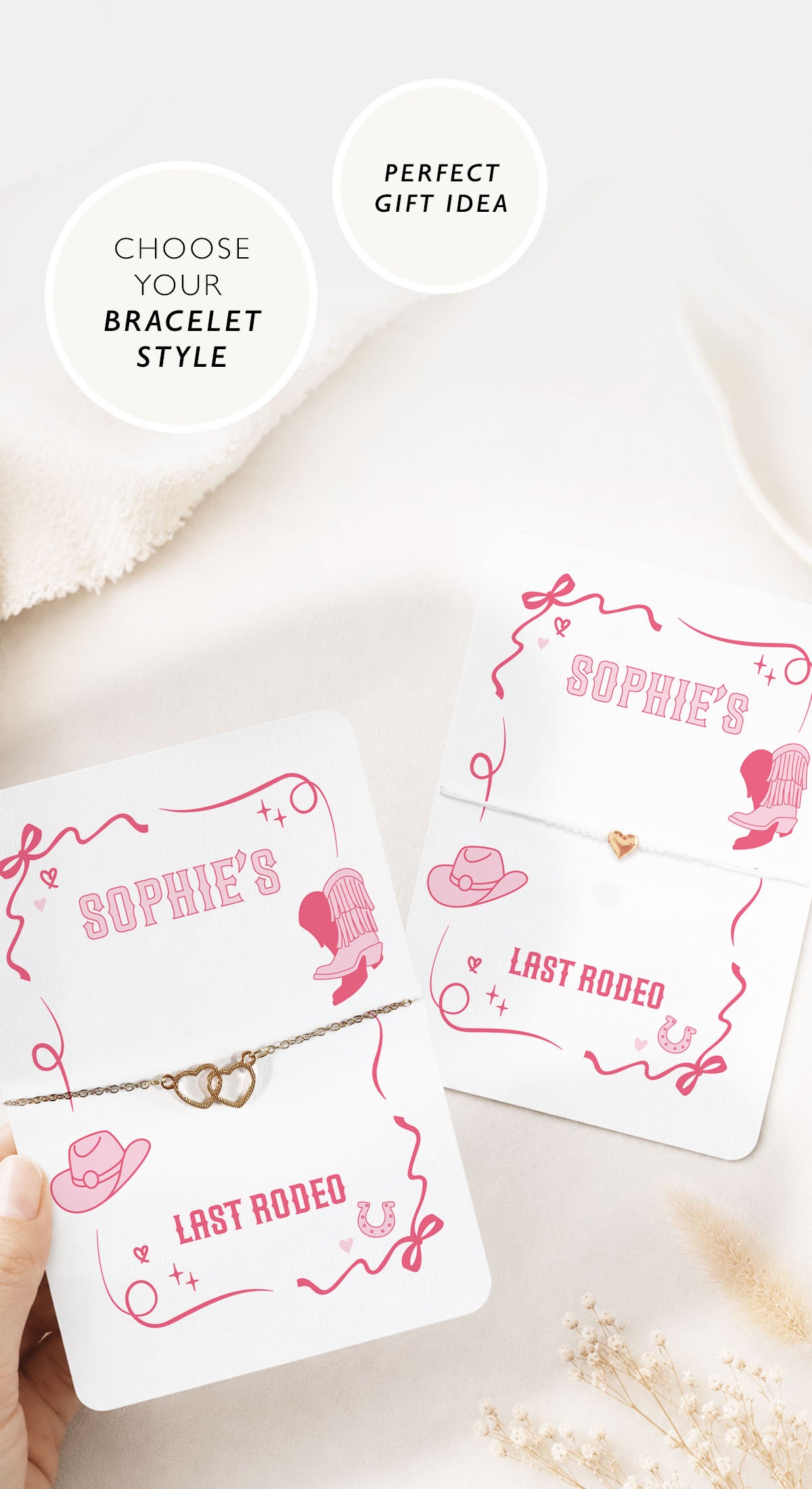 Last Rodeo Hen Party Bracelet Favour Personalised Hen Party Favour Cowgirl Themed Hen Do Bracelet Hen Party Bag Fillers