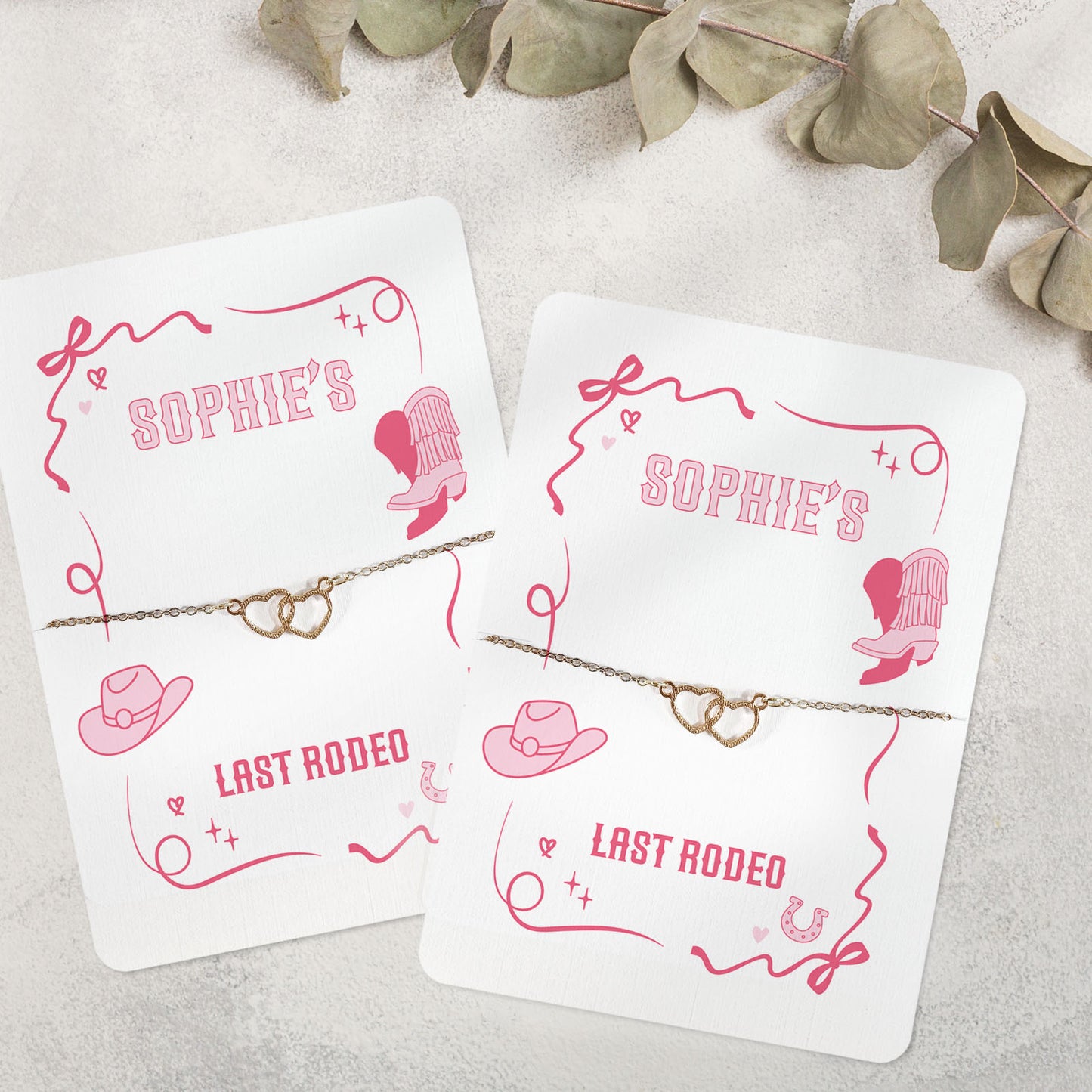 Last Rodeo Hen Party Bracelet Favour Personalised Hen Party Favour Cowgirl Themed Hen Do Bracelet Hen Party Bag Fillers