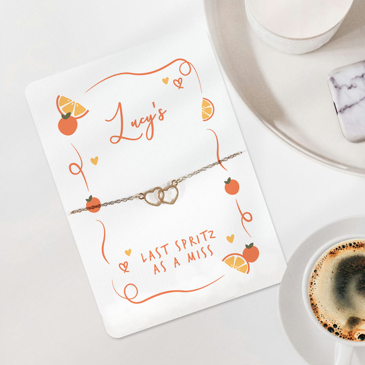 Last Spritz As A Miss Hen Party Bracelet Favour Personalised Hen Party Favour Aperol Spritz Hen Do Bracelet Hen Party Bag Fillers