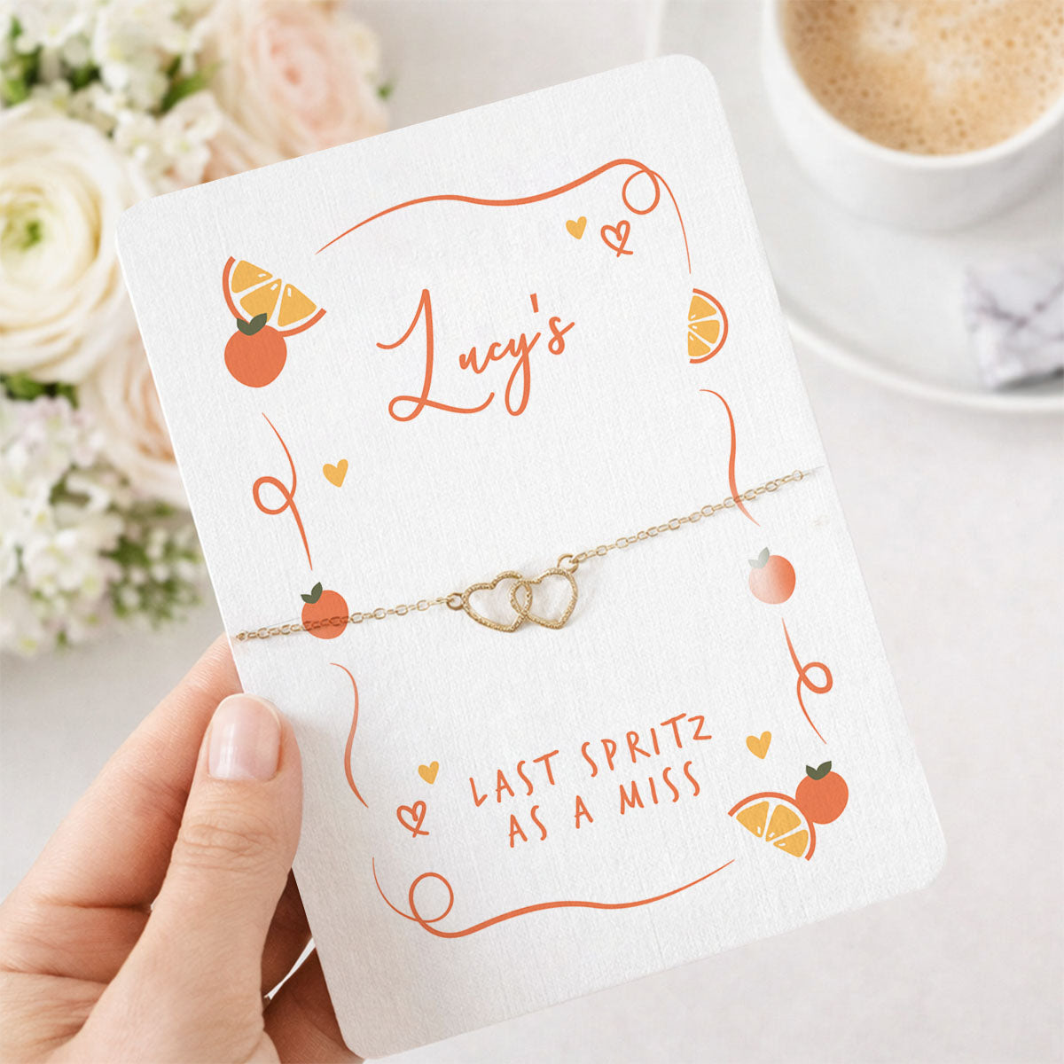 Last Spritz As A Miss Hen Party Bracelet Favour Personalised Hen Party Favour Aperol Spritz Hen Do Bracelet Hen Party Bag Fillers