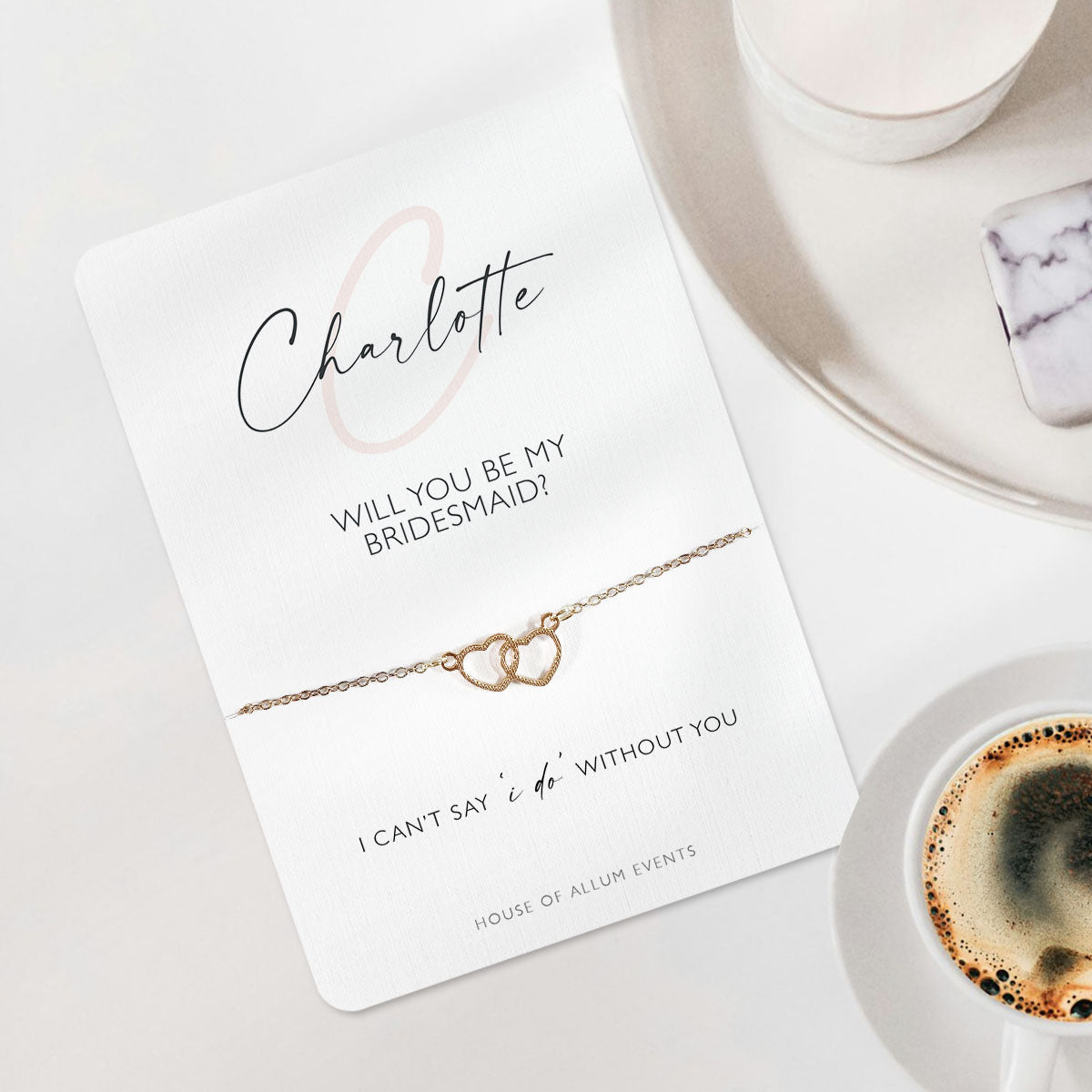 Personalised Bridesmaid Proposal Gift Will You be My Bridesmaid Gift Bag Maid Of Honour For Bridal Party Bridesmaid Card Bridesmaid Bracelet