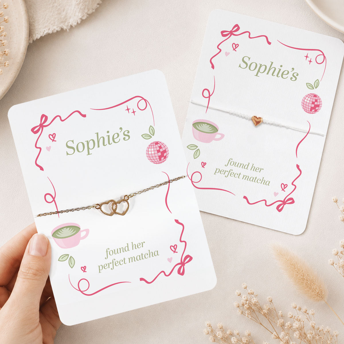 Perfect Matcha Hen Party Bracelet Favour Personalised Hen Party Favour Matcha Themed Hen Do Bracelet Hen Party Bag Fillers