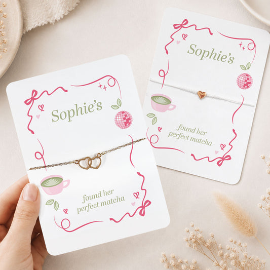 Perfect Matcha Hen Party Bracelet Favour Personalised Hen Party Favour Matcha Themed Hen Do Bracelet Hen Party Bag Fillers